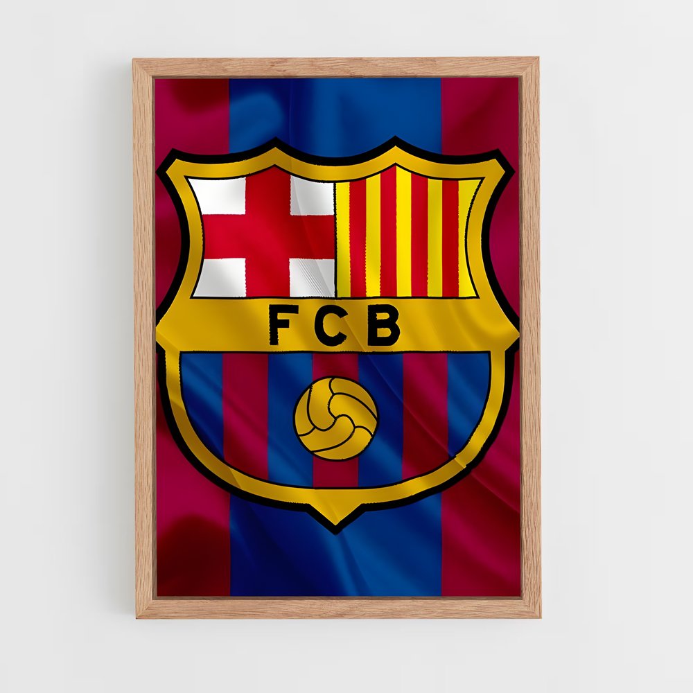 Poster FCB Stripes (vue 4)